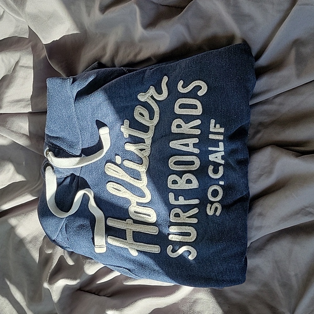 Navy blue hoodie